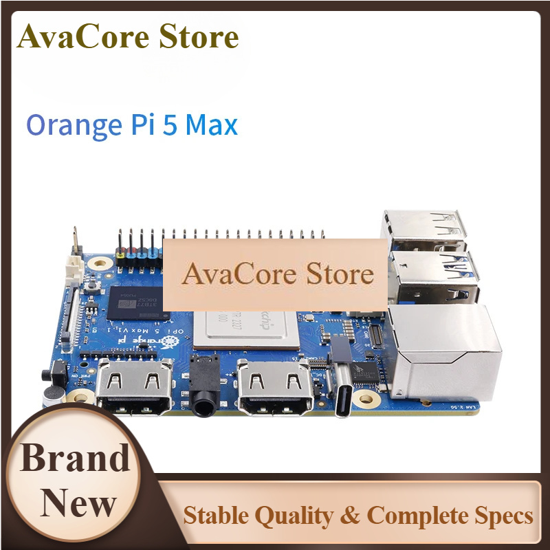 Плата для разработки AvaCoreOp – обзор и цена Orange Pi 5 Max Rk3588