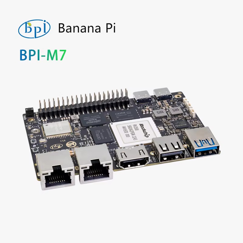 Плата для разработки ИИ Banana – обзор и цена Banana Pi Bpi M7 Rk3588