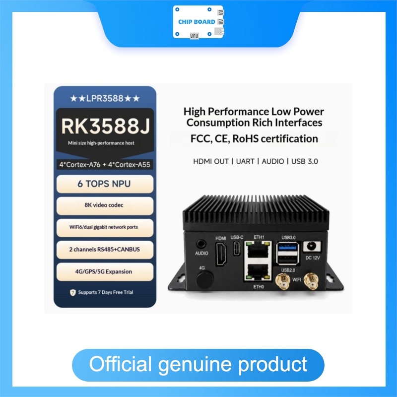 Промышленный мини-ПК Neardi Pi – обзор и цена Rk3588 Mini Pc Board